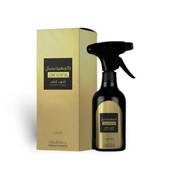 Confidential Private Gold Room Spray 450ml Lattafa