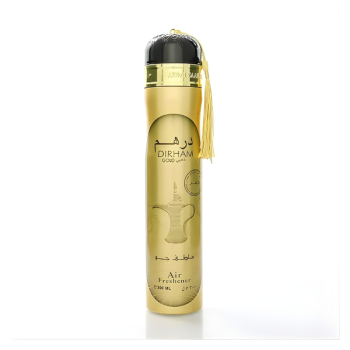 Dirham Gold Air Freshener 300ml Ard Al Zaafaran x12